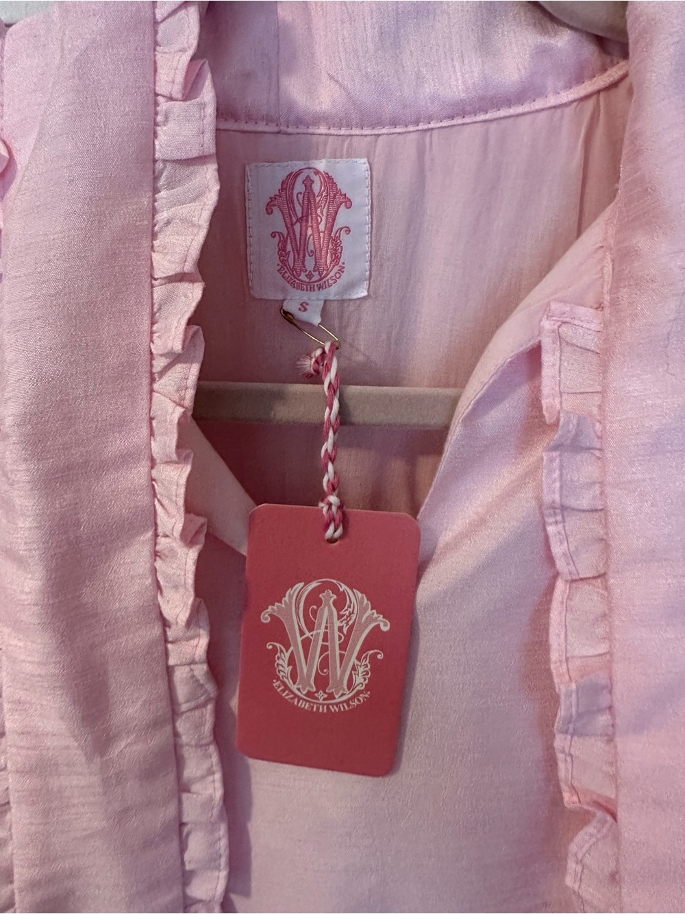 Pink Ruffle Bow Mini Dress - Picture 5 of 7